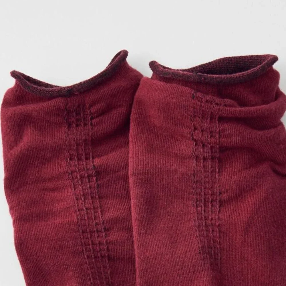 NWT Urban Outfitters Lightweight Red Slouch Socks